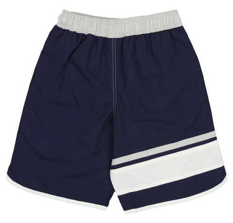 Outerstuff Montreal Canadiens NHL Boys Youth (8-20) Swim Shorts, Blue