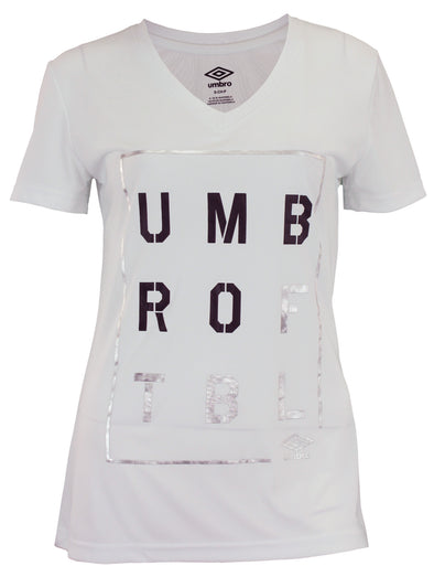 Umbro Women's Stencil Short Sleeve Tee, Color Options