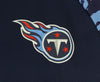 Zubaz NFL Men's Tennessee Titans  Full Zip Hoodie with Lava Sleeves
