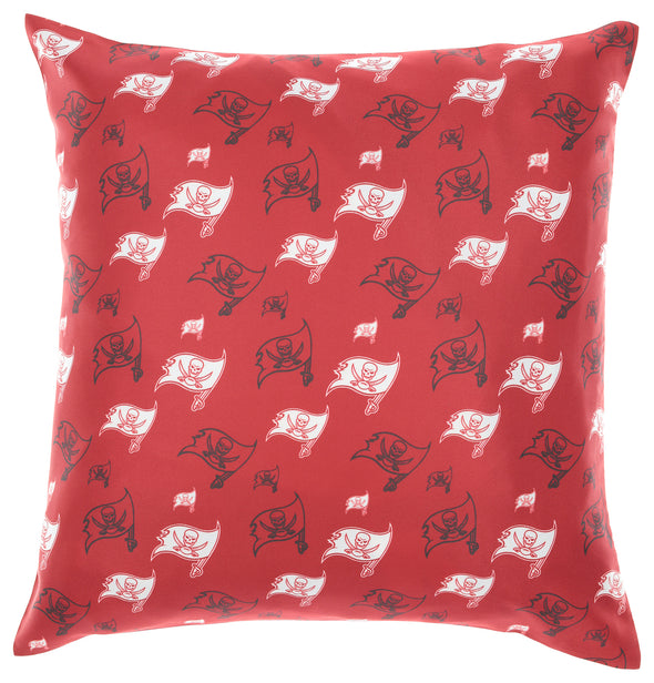 FOCO NFL Tampa Bay Buccaneers 2 Pack Couch Throw Pillow Covers, 18 x 18