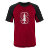 Outerstuff NCAA Youth Stanford Cardinal Color Block Rash Guard Shirt