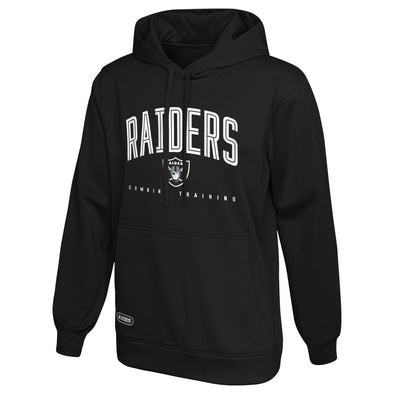 Outerstuff NFL Men's Las Vegas Raiders Up Field Performance Fleece Hoodie
