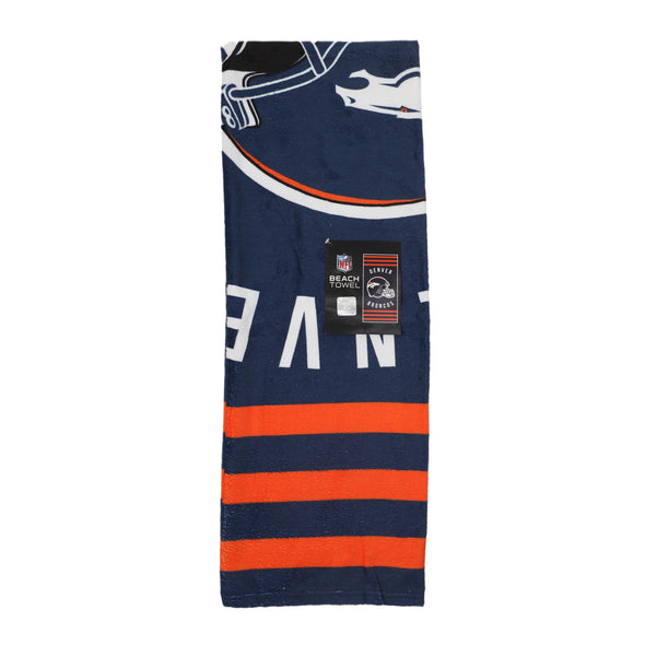 Northwest NFL Denver Broncos "Stripes" Beach Towel, 30" x 60"