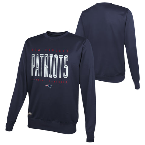 Outerstuff NFL Men's New England Patriots Top Pick Performance Fleece Sweater