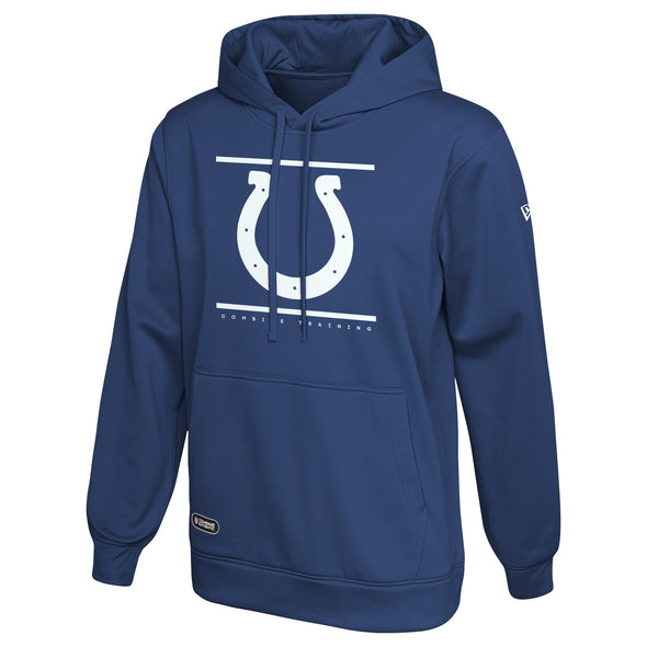 New Era NFL Men's Indianapolis Colts Spit Defence Fleece Pullover Hoodie