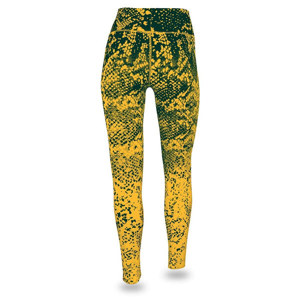 Zubaz NFL Women's Zubaz Green Bay Packers Logo Leggings