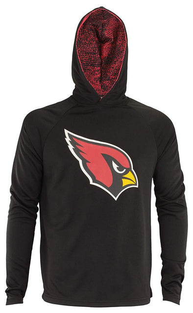 Zubaz NFL Arizona Cardinals Men's Lightweight  French Terry Hoodie