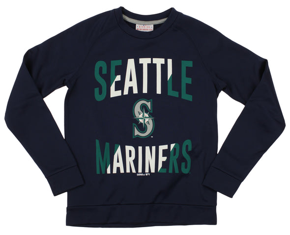 Outerstuff MLB Youth/Kids Seattle Mariners Performance Fleece Sweatshirt