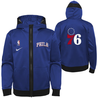 Nike NBA Youth (8-20) Philadelphia 76ers Lightweight Hooded Full Zip Jacket