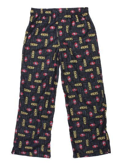 Gerber NFL Youth / Kids San Francisco 49ers Team Pajama Lounge Pants, Black