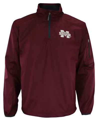 Outerstuff NCAA Men's Mississippi State Bulldogs Apex 1/4 Zip Pullover Jacket