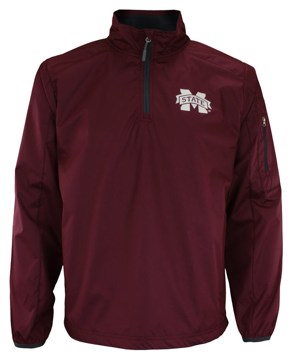 Outerstuff NCAA Men's Mississippi State Bulldogs Apex 1/4 Zip Pullover Jacket