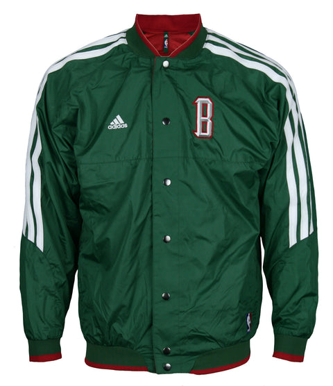 Adidas NBA Youth Milwaukee Bucks On Court Reversible Jacket