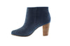 Cole Haan Women's Davenport Bootie II Suede Ankle Boots - Blue Or Grey