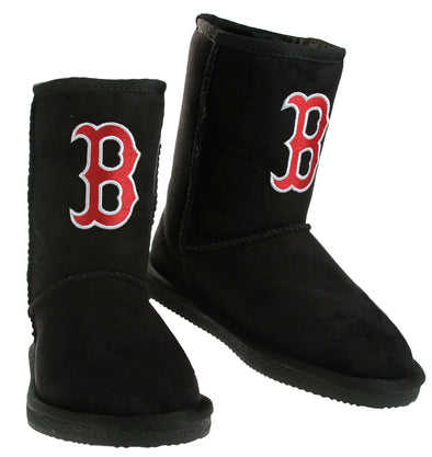 Cuce Shoes MLB Women's Boston Red Sox The Ultimate Fan Boots Boot - Black