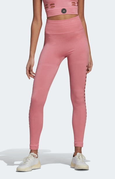 Adidas By Stella McCartney Women's Truepurpose Yoga Knit Tights, Easy Pink