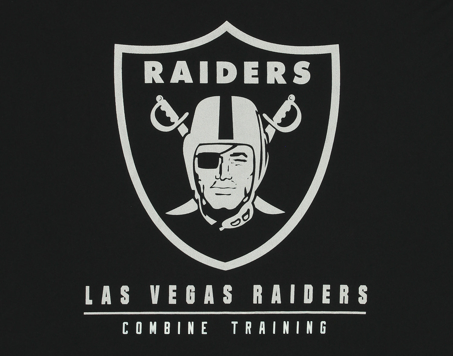 Men's Las Vegas Raiders New Era Black Combine Authentic Stadium Logo  Pullover Hoodie