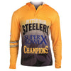 Forever Collectibles NFL Men's Pittsburgh Steelers Super Bowl Champions Hoodie Tee