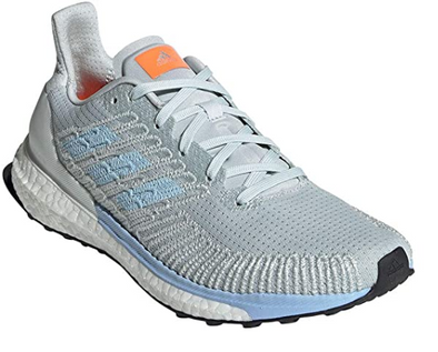 Adidas Women's Solar Boost St 19 W Running Shoes, Blue Tint/Glow Blue/Solar Orange