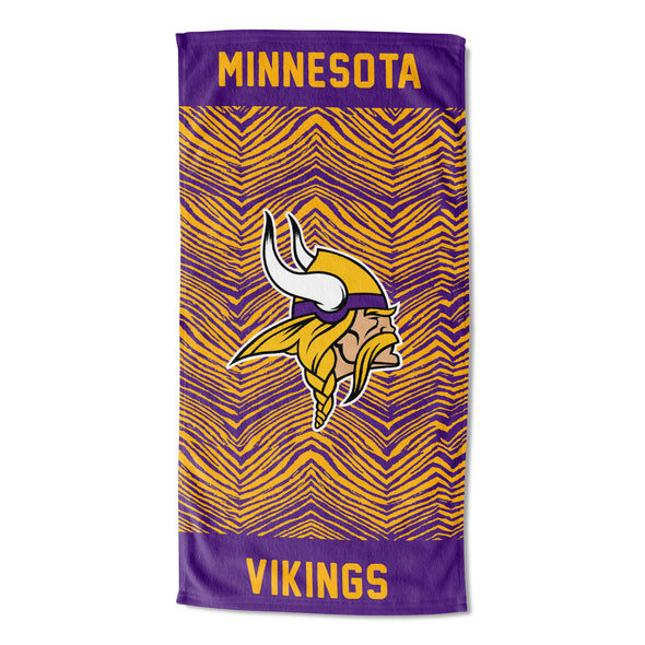 Northwest NFL Minnesota Vikings State Line Beach Towel, 30x60