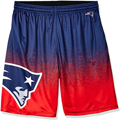 FOCO Men's New England Patriots 2016 Gradient Polyester Shorts