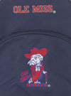 Mississippi Rebels NCAA Kids Mini Backpack School Bag, Navy