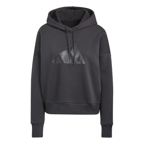 adidas Women's Sportswear Future Icons Feel Fierce Graphic Hoodie, Carbon