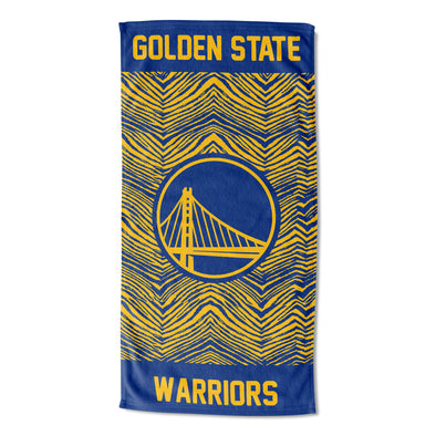 Northwest NBA Golden State Warriors State Line Beach Towel, 30x60