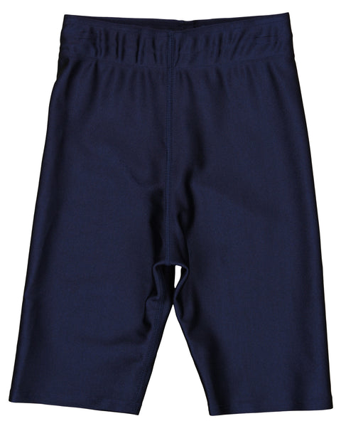 Reebok Mens Solid Compression Shorts, Navy (Medium)