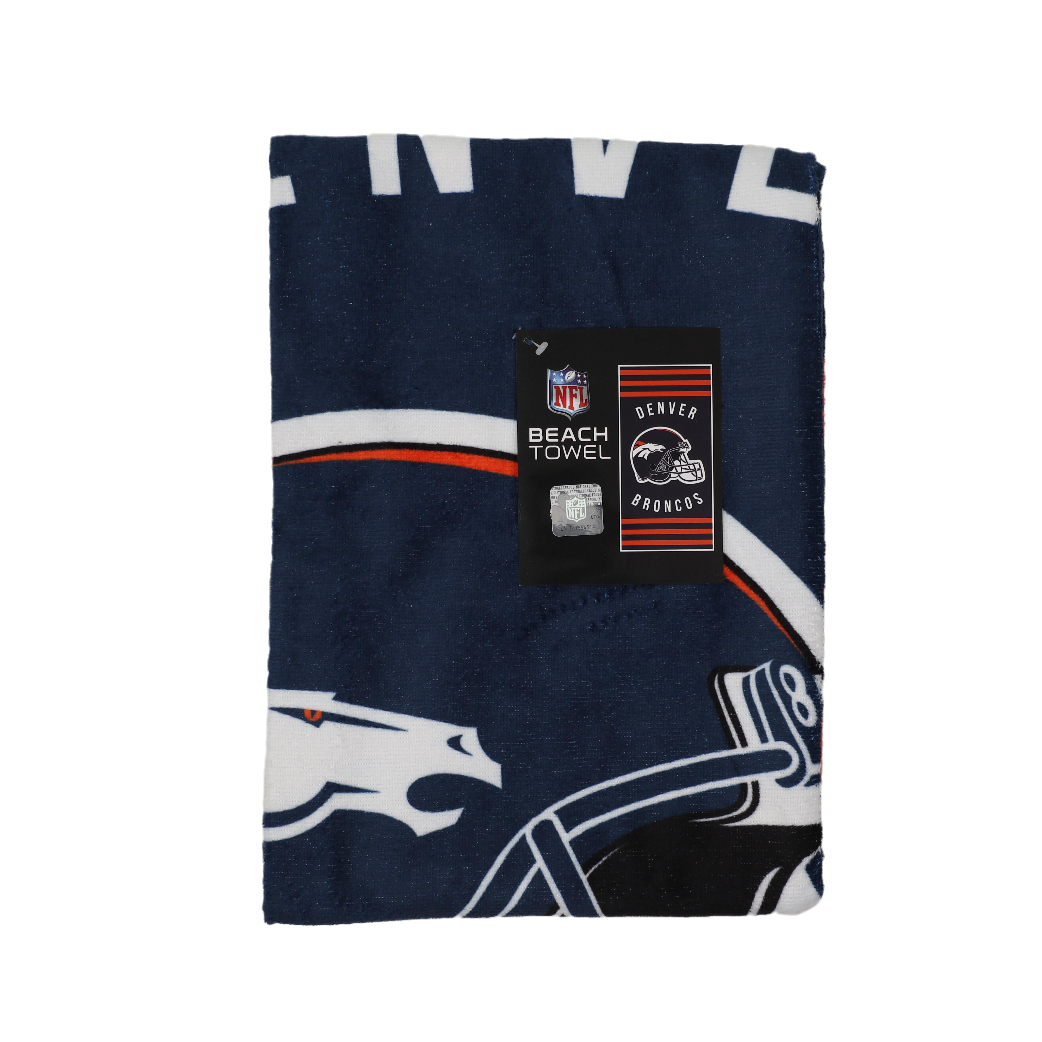 Northwest NFL State Line Beach Towel, 30x60, Denver Broncos