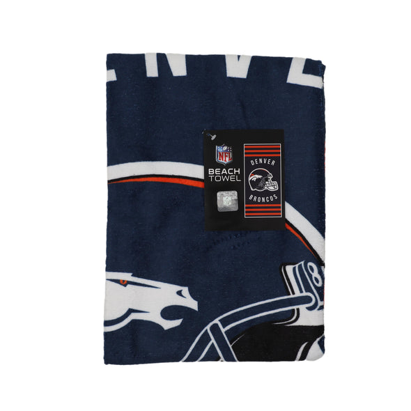 Northwest NFL Denver Broncos "Stripes" Beach Towel, 30" x 60"