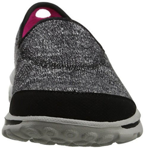 Skechers Women's Go Walk Apres Slip On Walking Shoes - Black