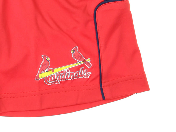 Outerstuff MLB Kids St. Louis Cardinals Batters Choice Shorts, Red