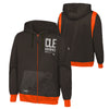 Outerstuff NFL Men's Cleveland Browns Drop Back Performance Fleece Hoodie