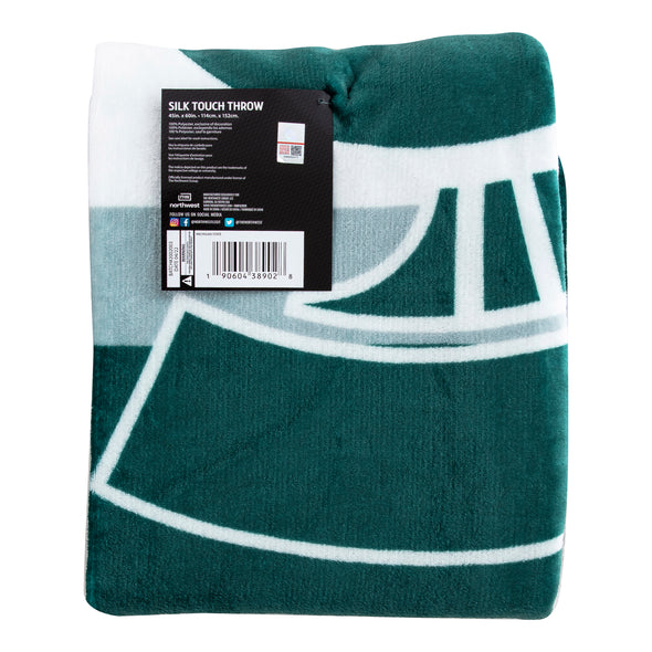 Northwest NCAA Michigan State Spartans Singular Silk Touch Throw Blanket, 45" x 60"