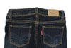 Levi's 312101-208 Little Girls Kids Super Skinny Stretch Denim Jeans - Dark Blue