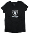 Reebok NFL Women's Oakland Raiders Short Sleeve Maternity T-Shirt Top, Black