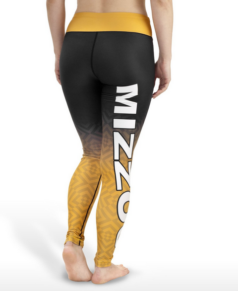 NCAA Women's Missouri Tigers Gradient Print Leggings, Black