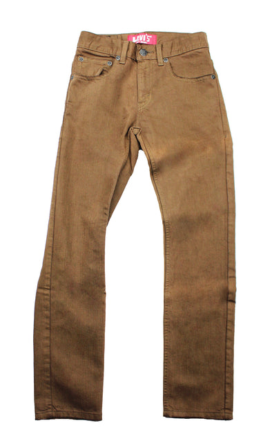 Levi's Youth Boys Skinny 511 Jeans Pants - Brown