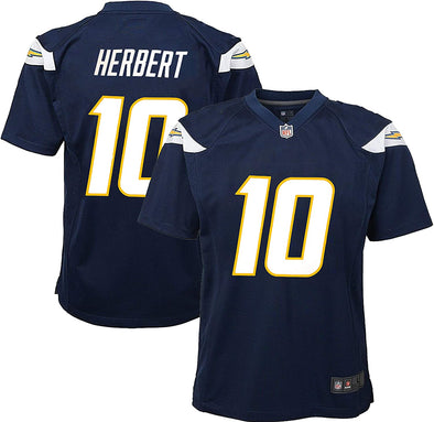 Nike NFL Youth (8-20) Los Angeles Chargers Herbert Justin Team Game Jersey