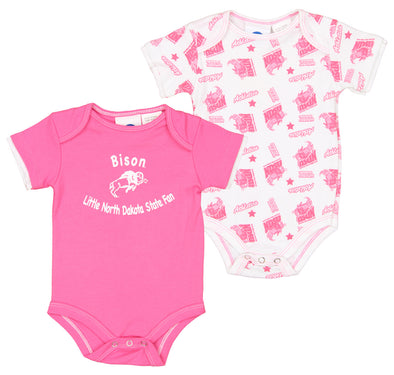 Outerstuff NCAA Infant North Dakota State Bison Number One Fan Creeper Set