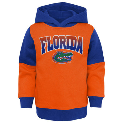 Outerstuff Florida Gators NCAA Infant Sideline Fleece Set Hoodie and Pants, Blue/Orange