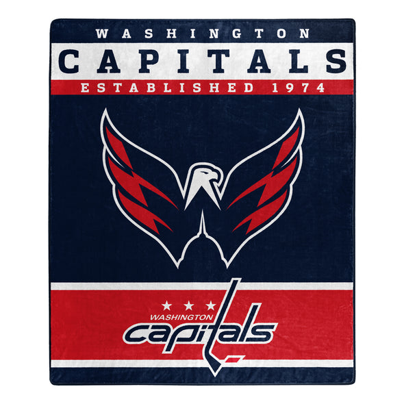 Northwest NHL Washington Capitals Raschel Throw Blanket