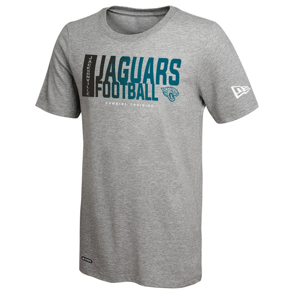 New Era Jacksonville Jaguars NFL Men's Game On Short Sleeve T-Shirt, Grey