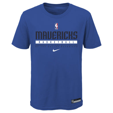 Nike NBA Kids Dallas Mavericks Practice T-Shirt