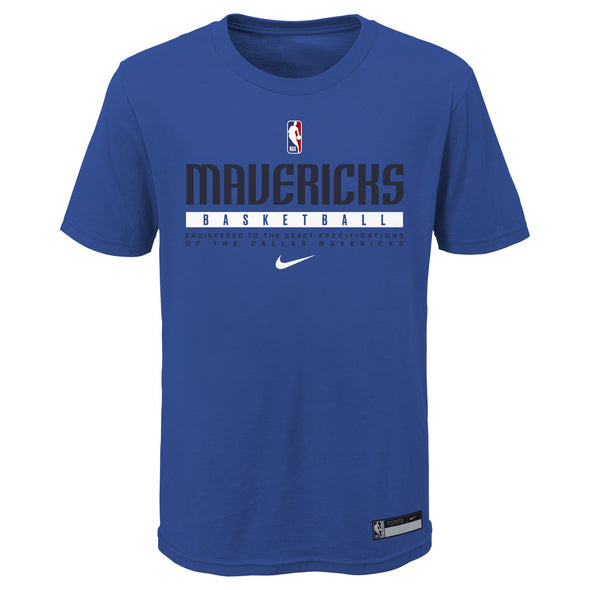 Nike NBA Kids Dallas Mavericks Practice T-Shirt
