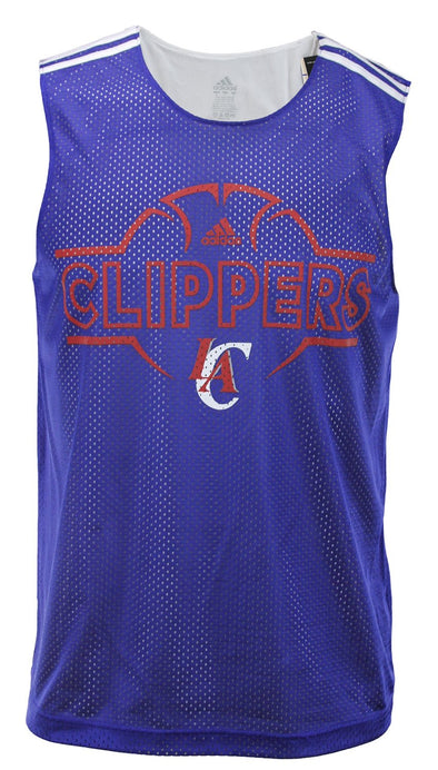 Adidas NBA Men's Los Angeles Clippers Hoops Tank Top Jersey - Royal Blue