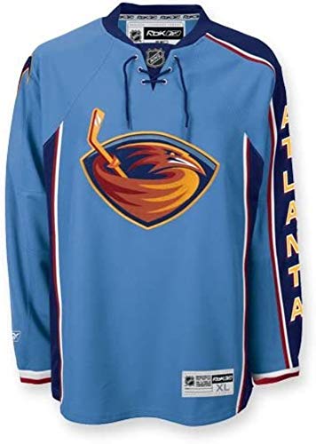 Reebok NHL Kids (5-6) Atlanta Thrashers Team Color Hockey Jersey, Blue