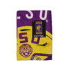 Northwest NCAA Lsu Tigers "Stripes" Beach Towel, 30" x 60"