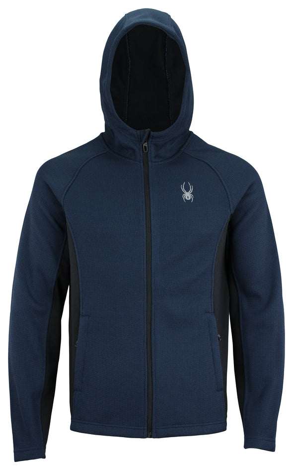 Spyder Men's Constant Full Zip Hooded Jacket, Color Options